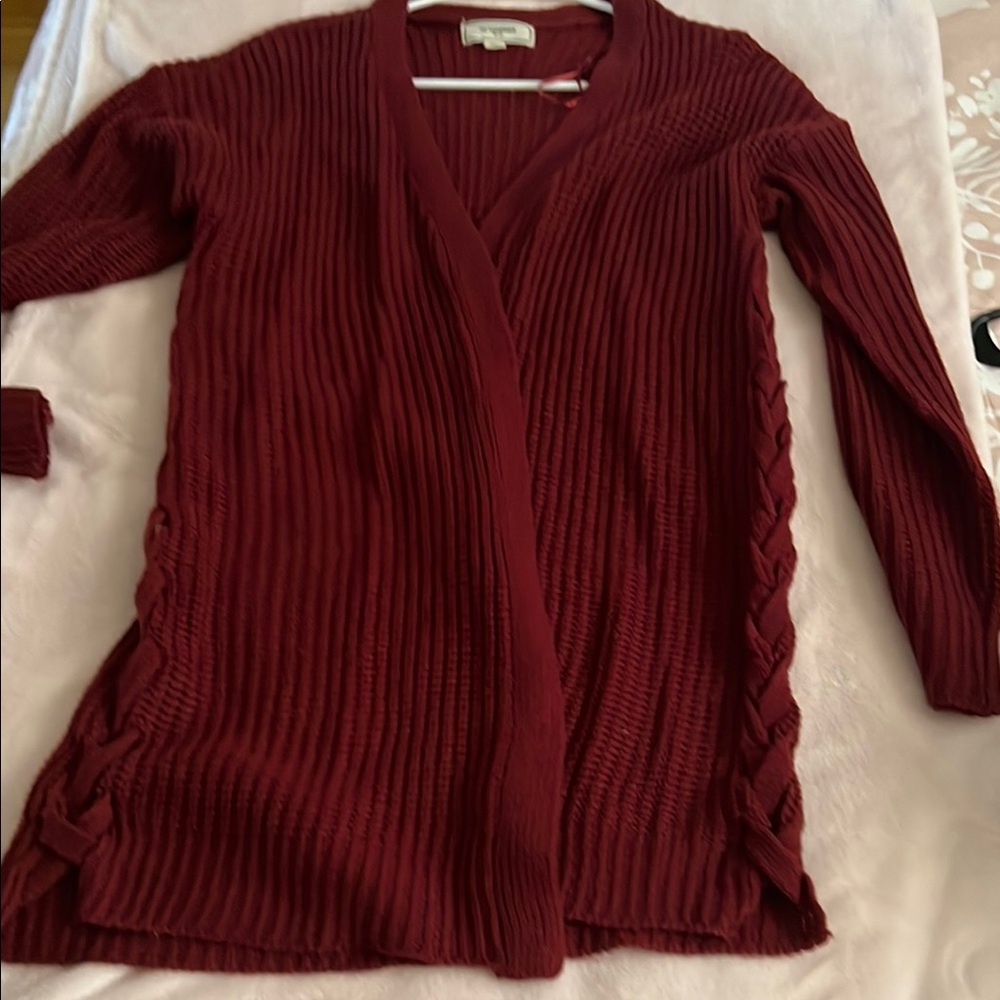Women's Burgundy Sweater